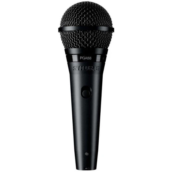 Micrófono Shure LC Para Voces Karaoke Coros Cardioide PGA58-LC