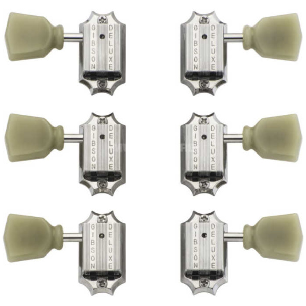 Clavijero Gibson Vintage Nickel PMMH-010 3+3 New Libertella