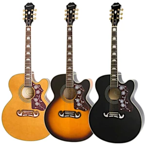 Guitarra Electroacústica Epiphone J-200CE Studio EEJ2