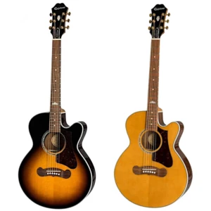 Guitarra Electroacústica Epiphone J-200 EC Studio Parlor EEJP