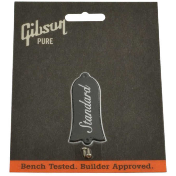 Campana Gibson Cubre Tensor Truss Rod Cover Negro PRTR-030