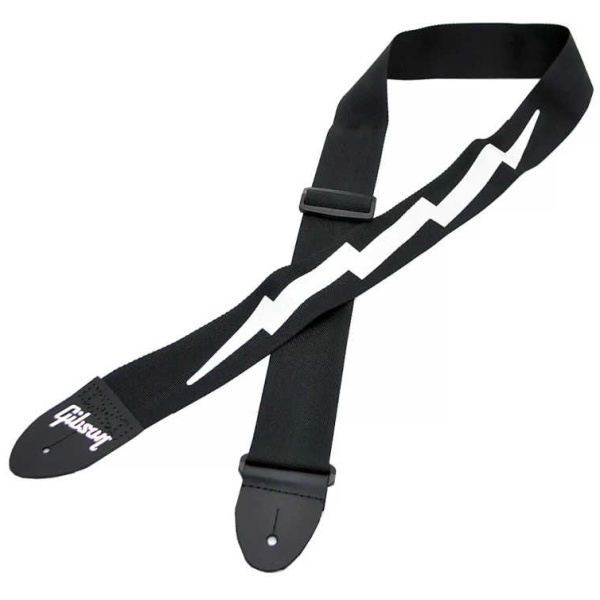 Correa Gibson 2' Lightning Bolt Jet Black ASGSBL-10