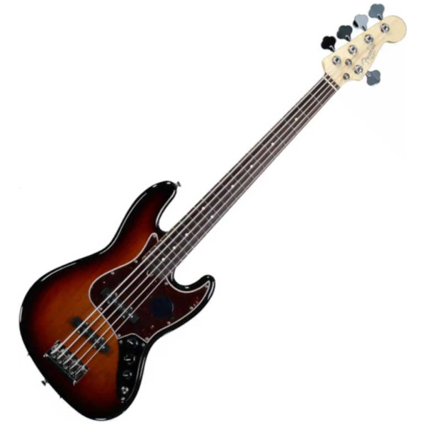 Bajo Electrico Fender American Standard Jazz Bass V Sunburst