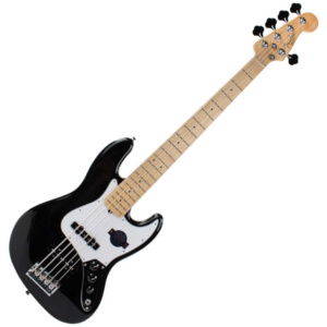Bajo Eléctrico Jazz Bass V American Standard MN Negro