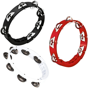 Pandereta Redonda Plastica 8'' Acero Meinl Htt8