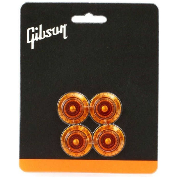 Perillas de Potenciómetro Gibson Ámbar PRHK-030 4 piezas