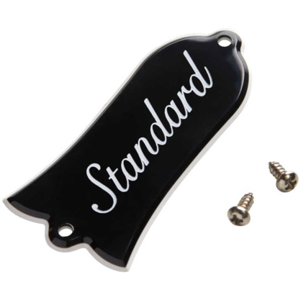 Campana Gibson Cubre Tensor Truss Rod Cover Negro PRTR-030