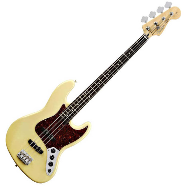 Bajo Eléctrico Fender Jazz Bass Deluxe Active RW Vintage White