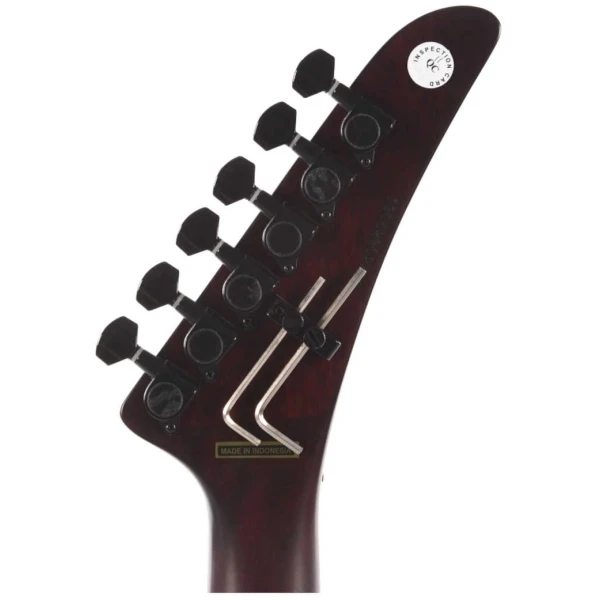Guitarra Eléctrica Kramer Assault Plus Bengal Burst KASSBNBF1