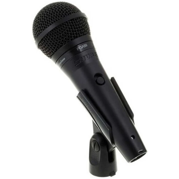 Micrófono Shure LC Para Voces Karaoke Coros Cardioide PGA58-LC