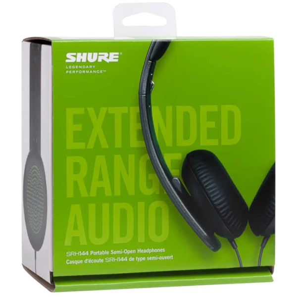 Auriculares Shure Semiabiertos Over-Ear Plegable SRH144