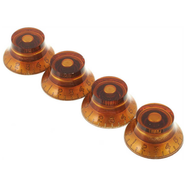 Perillas de Potenciómetro Gibson Ámbar PRHK-030 4 piezas