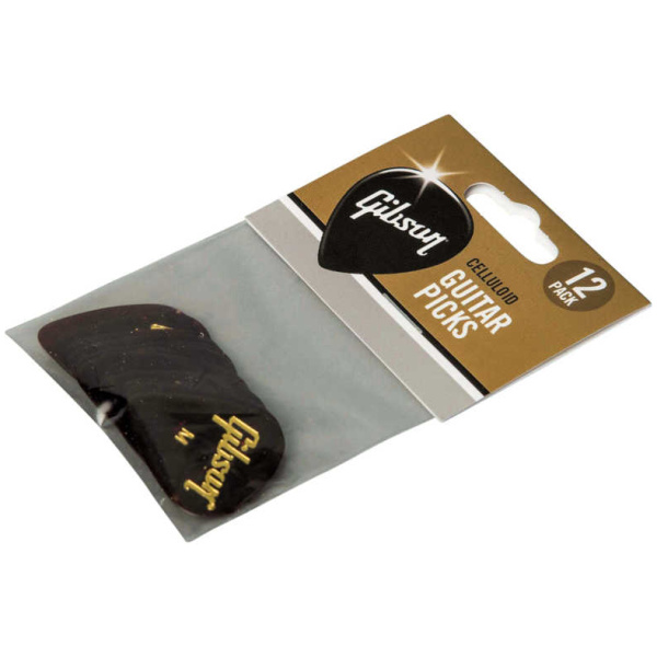 Púas Gibson Tortoise x12 Medium APRT12-74M