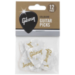 Púas Gibson White x12 Hard APRW12-74H