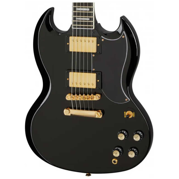 Guitarra Eléctrica Epiphone Sg Custom Eb Black EISCEBGH1