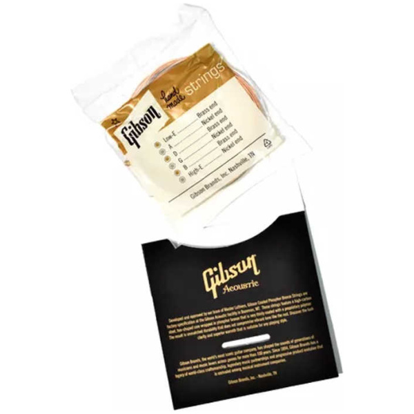 Encordado para Guitarra Acústica Gibson Coated Fósforo Bronce SAG-CPB