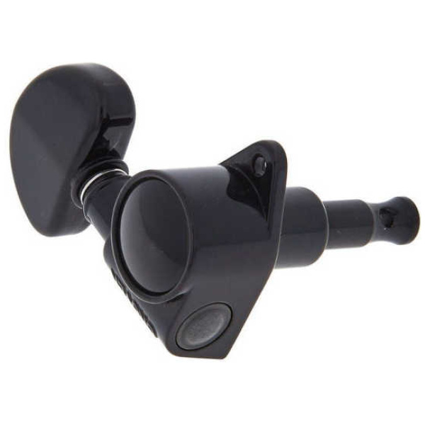 Clavijas Gibson 3+3 Grover Blindadas Negro PMMH-030