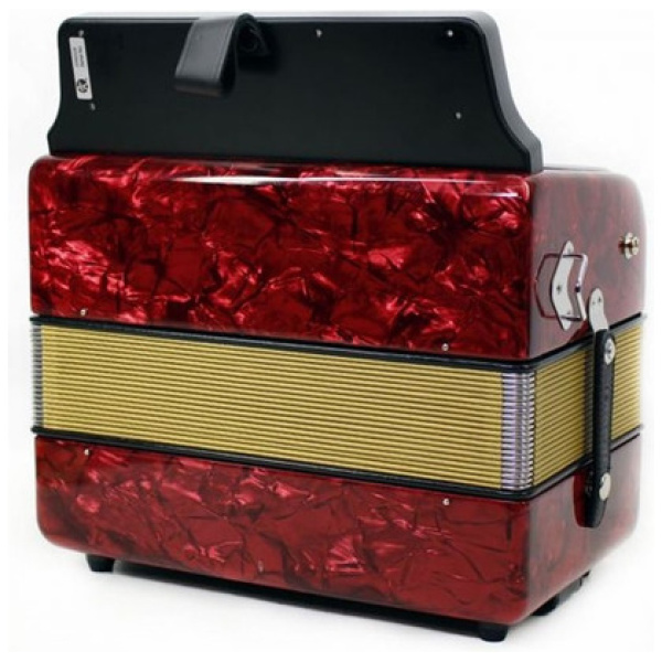 Acordeón A Botones Hohner Corona Iii (tres) Gcf