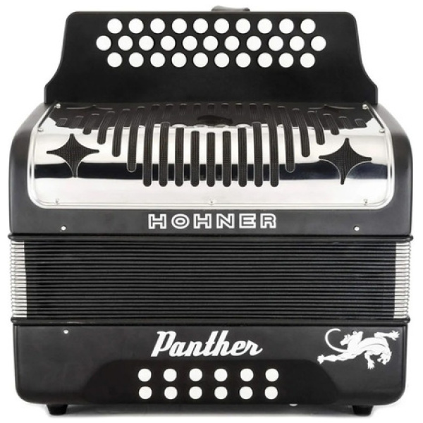 Acordeon Hohner Panther Ii G C F 31 Botones 12 Bajos A4800