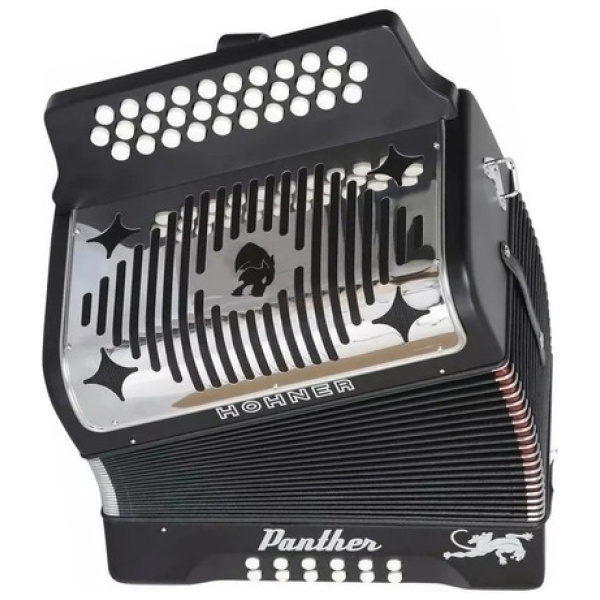 Acordeon Hohner Panther Ii G C F 31 Botones 12 Bajos A4800