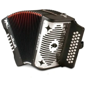 Acordeon Hohner Panther Ii G C F 31 Botones 12 Bajos A4800
