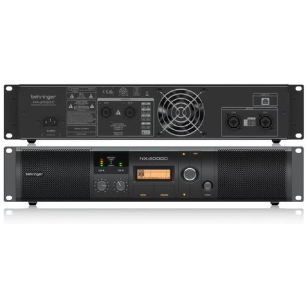 Amplificador De Potencia Con Control Dsp Behringer Nx3000d