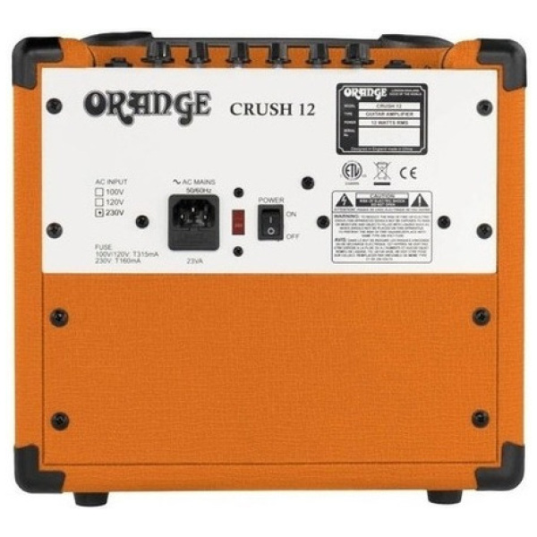 Amplificador Guitarra Orange Crush 12 W