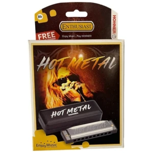 Armónica Diatónica Hohner M5720 Enthusiast Hot Metal