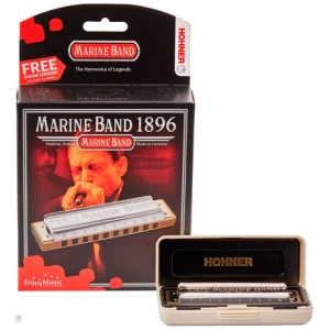 Armonica Hohner Marine Band 1896 Profesional Con Estuche