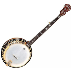 Banjo 5 Cuerdas Fender Fb59 Resonador De Nogal Escala 26.4