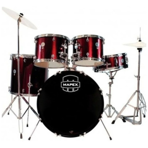 Batería 5 Cpos Mapex Prodigy + Fierros + Platos + Banqueta