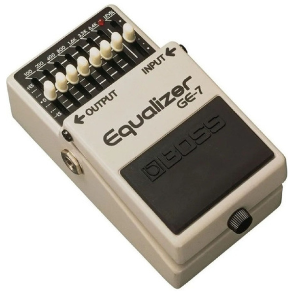 Boss Ge7 Equalizer Pedal Ecualizador Gráfico 7 Bandas
