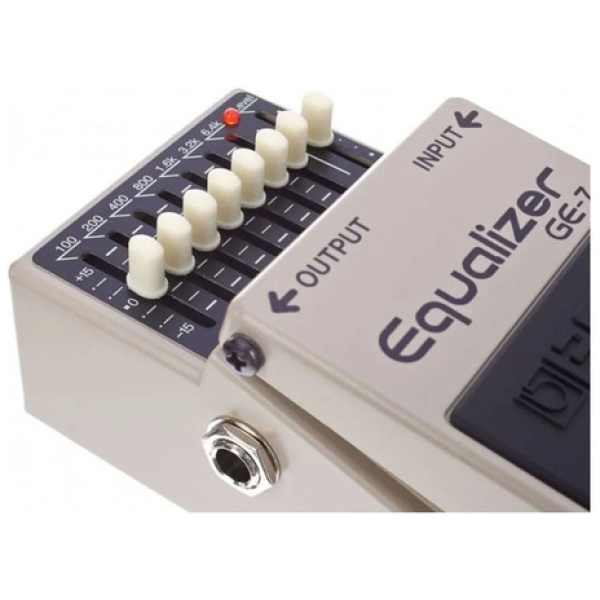Boss Ge7 Equalizer Pedal Ecualizador Gráfico 7 Bandas