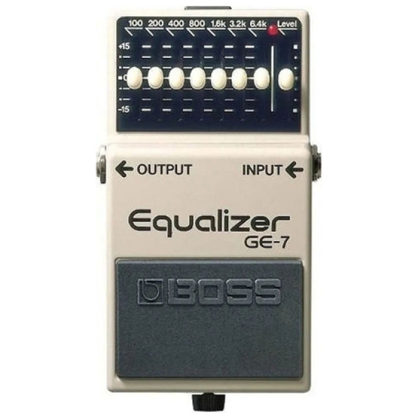 Boss Ge7 Equalizer Pedal Ecualizador Gráfico 7 Bandas