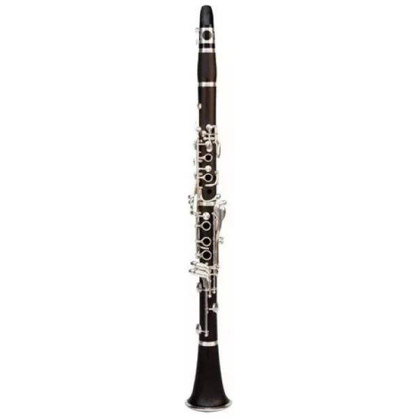Clarinete Deluxe Lincoln Lccl-612c Bb 17llaves Plata Estuche