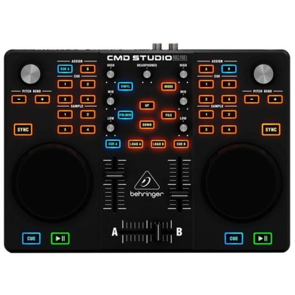 Controlador Dj 4 Canales Behringer Cmd Studio 2a