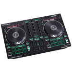 Controlador Dj Roland Dj-202 Negro De 2 Canales