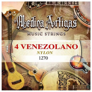 Encordado Cuatro Venezolano Cuerdas Nylon Medina Artigas 1270