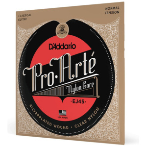 Encordado Clasica Daddario Ej45 Pro Arte Cuerdas Tension Normal Guit