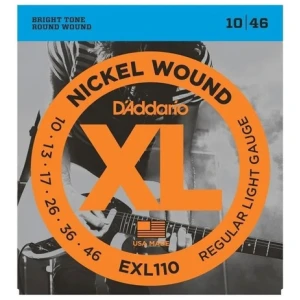 Encordado Daddario Exl110 Xl Cuerdas Guitarra Eléctrica 010