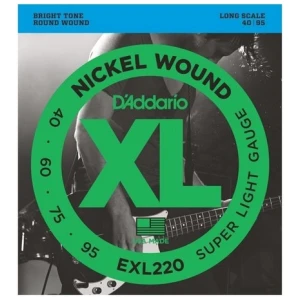 Encordado Daddario Exl220 Para Bajo 4 Cuerdas .040