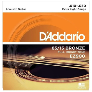Encordado Daddario Ez900 Para Acústica .010