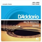 Encordado Daddario Ez910 Para Acústica .011