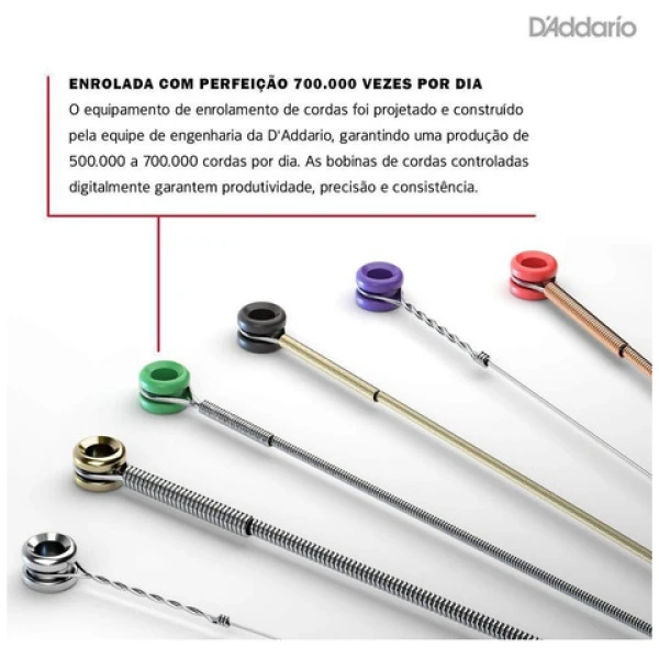 Encordado Guitarra Acúst. Daddario Nickel Bronze Nb1256 0.12
