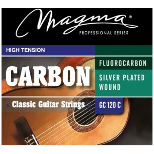 Encordado Guitarra Clásica Magma Cuerdas Tensión Alta Carbono Gc120c