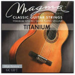 Encordado Guitarra Clásica Titanium Magma Gc120t Cuerdas Tension Alta