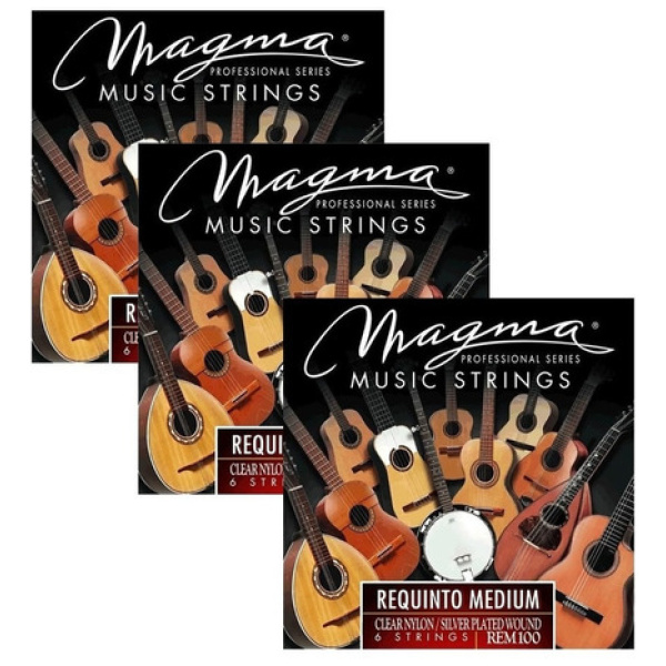 Encordado Magma Rem100 Cuerdas Requinto Tension Medium