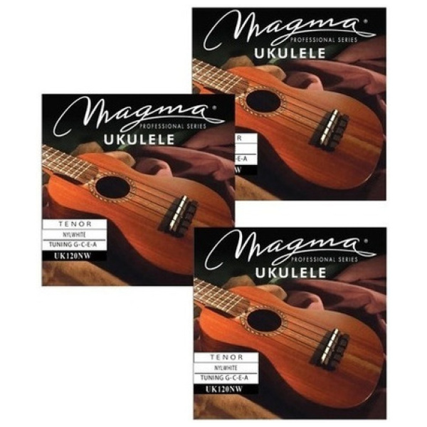Encordado Magma Uk120nw Cuerdas Ukelele Tenor Nylwhite
