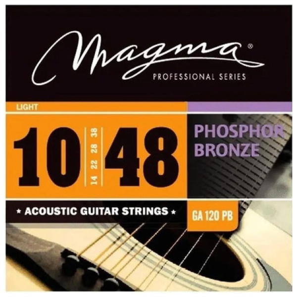 Encordado Guitarra Acústica Magma Cuerdas Phosphor Bronze