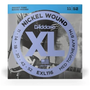 Encordado Guitarra Daddario Xl Cuerdas Nickel Wound Exl116 011
